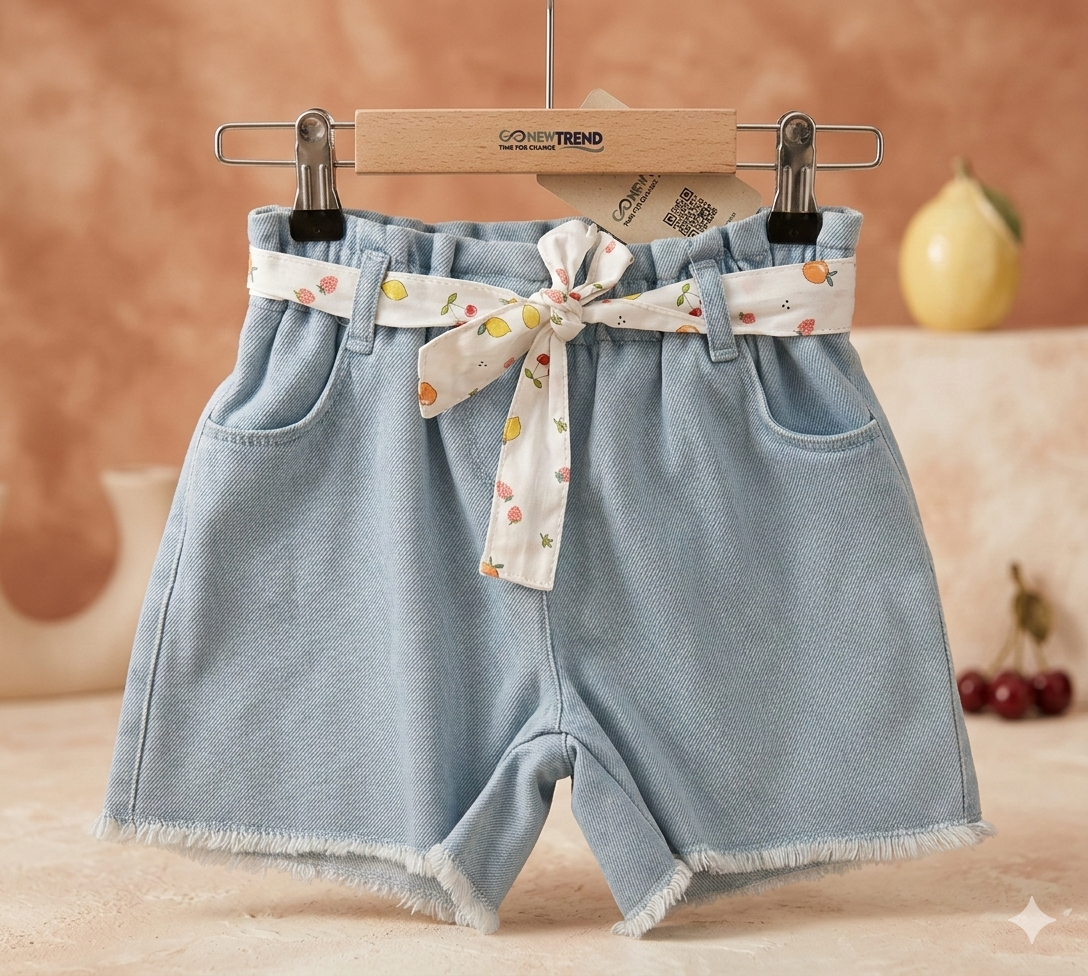 Kız Çocuk Kot Şort